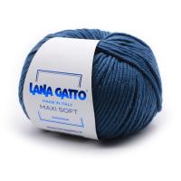 Пряжа - Италия - Lana Gatto - Maxi Soft - Lana Gatto Maxi Soft 14527 морской  Lana Gatto Maxi Soft 14527 морской