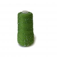 Пряжа на бобинах - Лето (хлопок, лён, шелк и др) - Cotton Bead зеленый  Cotton Bead зеленый