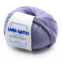 Пряжа - Италия - Lana Gatto - Super Soft - Lana Gatto Super Soft 9428 серо-голубой  Lana Gatto Super Soft 9428 серо-голубой