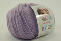 Пряжа - Турция - ALIZE - Baby Wool - Alize Baby Wool 118 пыльная сирень  Alize Baby Wool 118 пыльная сирень
