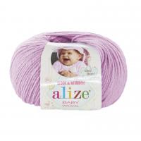 Пряжа - Турция - ALIZE - Baby Wool - Alize Baby Wool 672 фиалка  Alize Baby Wool 672 фиалка