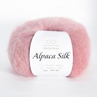 Пряжа - Норвегия - Infinity - Alpaca Silk - Infinity Alpaca Silk 4042 сухая роза  Infinity Alpaca Silk 4042 сухая роза