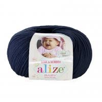 Пряжа - Турция - ALIZE - Baby Wool - Alize Baby Wool 57 темно-синий  Alize Baby Wool 57 темно-синий