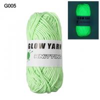 Пряжа - Китай - Glow Yarn 04 зелень  Glow Yarn 04 зелень