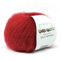 Пряжа - Италия - Lana Gatto - Silk Mohair - Silk Mohair - Lana Gatto Silk Mohair 6026 красный  Lana Gatto Silk Mohair 6026 красный