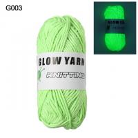 Пряжа - Китай - Glow Yarn 03 салатовый  Glow Yarn 03 салатовый