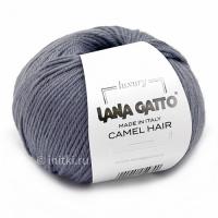 Пряжа - Италия - Lana Gatto - Camel Hair - Lana Gatto Camel Hair 8428 сине-серый  Lana Gatto Camel Hair 8428 сине-серый