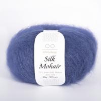 Пряжа - Норвегия - Infinity - Silk Mohair - Infinity Silk Mohair 5575 темно-синий  Infinity Silk Mohair 5575 темно-синий