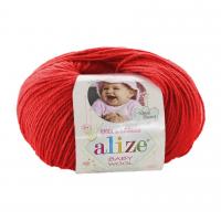 Пряжа - Турция - ALIZE - Baby Wool - Alize Baby Wool 56 красный  Alize Baby Wool 56 красный
