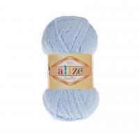 Пряжа - Турция - ALIZE - Softy - Alize Softy 183 светло-голубой  Alize Softy 183 светло-голубой