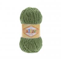 Пряжа - Турция - ALIZE - Softy - Alize Softy 485 зеленый  Alize Softy 485 зеленый
