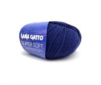 Пряжа - Италия - Lana Gatto - Super Soft - Lana Gatto Super Soft 13856 темно-синий  Lana Gatto Super Soft 13856 темно-синий