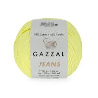 Пряжа - Турция - Gazzal - Jeans-GZ - Jeans-GZ 1102 желтый  Jeans-GZ 1102 желтый