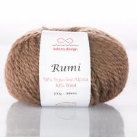 Пряжа - Норвегия - Infinity - Rumi - RUMI 0085 коричневый  RUMI 0085 коричневый