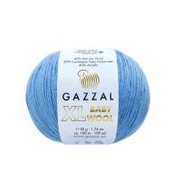 Пряжа - Турция - Gazzal - Baby Wool XL - Gazzal Baby Wool XL 813 голубой  Gazzal Baby Wool XL 813 голубой