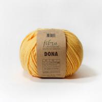 Пряжа - Турция - FibraNatura - DONA - Dona 106-02 желтый  Dona 106-02 желтый