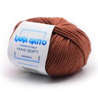 Пряжа - Италия - Lana Gatto - Maxi Soft - Lana Gatto Maxi Soft 13737 коричневый  Lana Gatto Maxi Soft 13737 коричневый