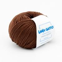 Пряжа - Италия - Lana Gatto - Maxi Soft - Lana Gatto Maxi Soft 10040 шоколад  Lana Gatto Maxi Soft 10040 шоколад