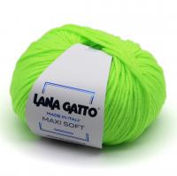 Пряжа - Италия - Lana Gatto - Maxi Soft - Lana Gatto Maxi Soft 1783А лайм  Lana Gatto Maxi Soft 1783А лайм