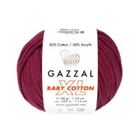Пряжа - Турция - Gazzal - Baby Cotton XL - Gazzal Baby Cotton XL 3442 малиновый  Gazzal Baby Cotton XL 3442 малиновый