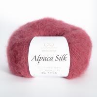 Пряжа - Норвегия - Infinity - Alpaca Silk - Infinity Alpaca Silk 4344 темно-розовый  Infinity Alpaca Silk 4344 темно-розовый