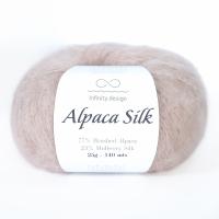 Пряжа - Норвегия - Infinity - Alpaca Silk - Infinity Alpaca Silk 2650 бежевый  Infinity Alpaca Silk 2650 бежевый