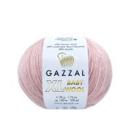 Пряжа - Турция - Gazzal - Baby Wool XL - Gazzal Baby Wool XL 836 пудрово-розовый  Gazzal Baby Wool XL 836 пудрово-розовый