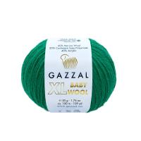 Пряжа - Турция - Gazzal - Baby Wool XL - Gazzal Baby Wool XL 814 изумруд  Gazzal Baby Wool XL 814 изумруд