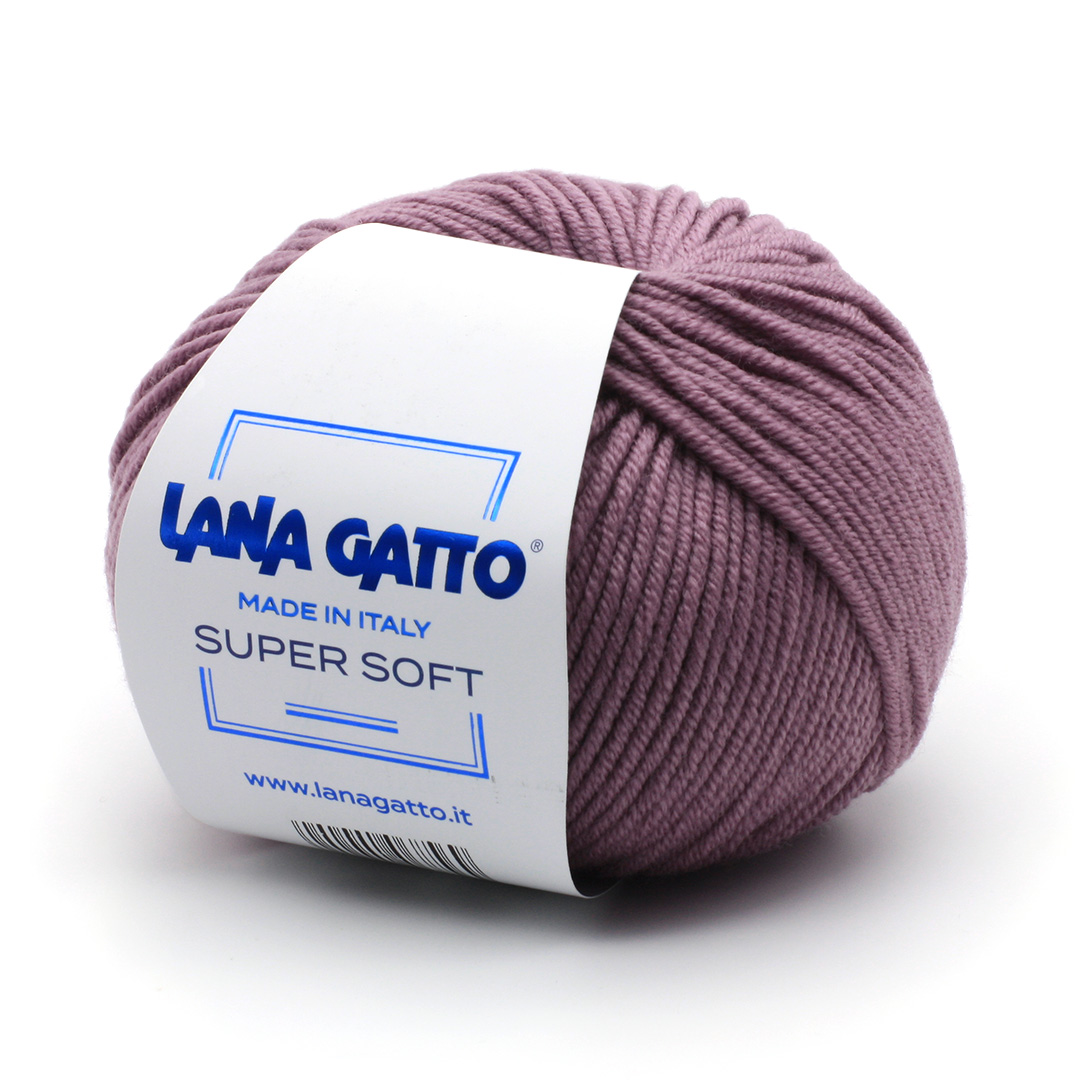Купить пряжу lana gatto. Пряжа Lana gatto super Soft. Пряжа Lana gatto super Soft 12940 пыльная сирень. Lana gatto Maxi Soft 12504 жемчужный.