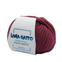 Пряжа - Италия - Lana Gatto - Maxi Soft - Lana Gatto Maxi Soft 14592 винный  Lana Gatto Maxi Soft 14592 винный