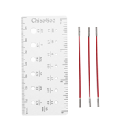 Инструменты для вязания - ChiaoGoo - Лески, адаптеры, коннекторы и др - ChiaoGoo Лески mini к металлу 5 см  ChiaoGoo Лески mini к металлу 5 см