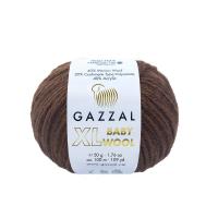 Пряжа - Турция - Gazzal - Baby Wool XL - Gazzal Baby Wool XL 807 коричневый  Gazzal Baby Wool XL 807 коричневый