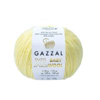 Пряжа - Турция - Gazzal - Baby Wool XL - Gazzal Baby Wool XL 833 нежно-желтый  Gazzal Baby Wool XL 833 нежно-желтый