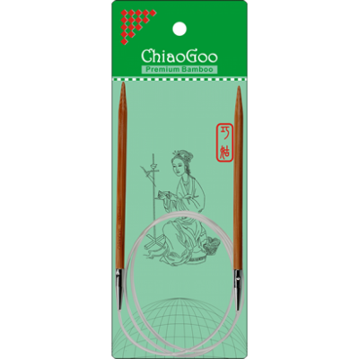 Инструменты для вязания - ChiaoGoo - Спицы круговые - ChiaoGoo Спицы круговые бамбук 80 см 5,0  ChiaoGoo Спицы круговые бамбук 80 см 5,0
