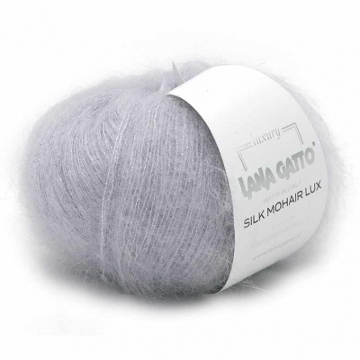 Пряжа - Италия - Lana Gatto - Silk Mohair - Silk Mohair Lux 6033 светло-серый  Silk Mohair Lux 6033 светло-серый