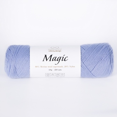Пряжа - Норвегия - Infinity - Magic - Infinity MAGIC 5930 голубой  Infinity MAGIC 5930 голубой