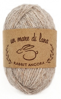 Пряжа - Италия - Разное - Angora Rabbit 25 грамм 274 серо-бежевый  Angora Rabbit 25 грамм 274 серо-бежевый