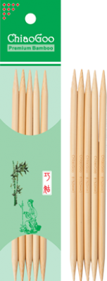 Инструменты для вязания - ChiaoGoo - Спицы чулочные - ChiaoGoo Спицы чулочные бамбук темные 15 см 3,25  ChiaoGoo Спицы чулочные бамбук темные 15 см 3,25